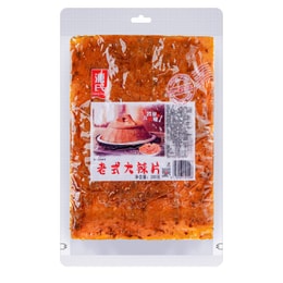 Old Style Big Spicy Slices Hand Torn Spicy Food Snacks Casual Snack Bean Products 200G/ Bag