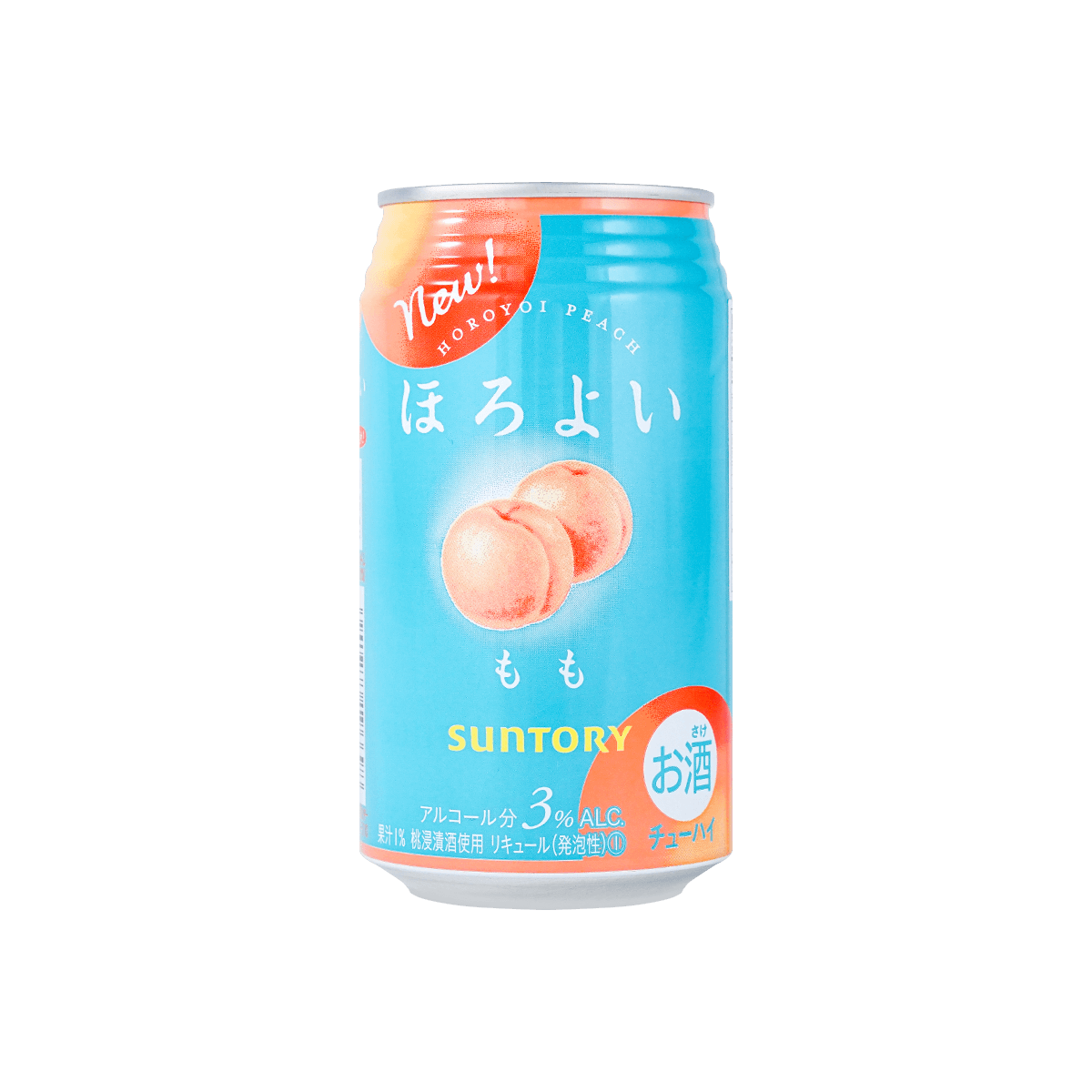 SUNTORY Horoyoi Sour Peach Can 3% alcohol 350ml - Yami.com
