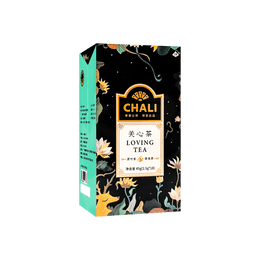 Loving Tea - 보이차, 민들레, 국화 및 몽크과일, 향낭 18개, 1.58oz