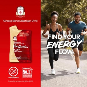 韩国JUNGKWANJANG正官庄 红参元大礼盒 6年根高丽参滋补养颜饮 升级加强版 上班族必备 补气血 50ml*30袋入