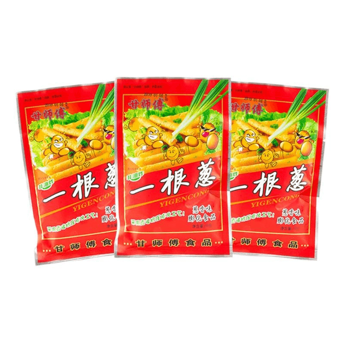 Master Gan, A Scallion, French Fries, Potato Chips, 80s And 90s Nostalgic Snacks, Snacks, Snacks, 13g * 3 Packs