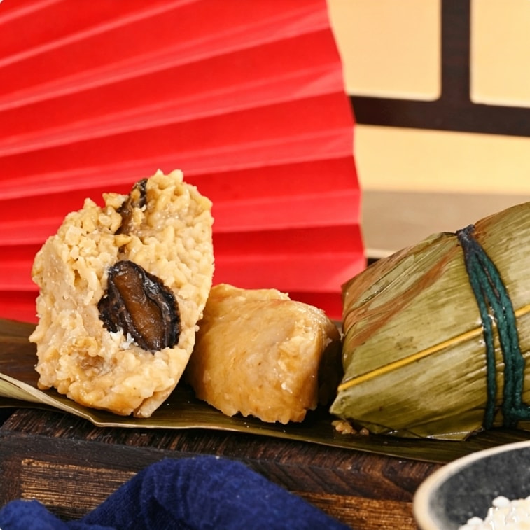 恩點 鮑魚粽子 150g*2 鮮鮑粽 鮑汁入味 高端粽子 彈牙鮑魚 真材實料 送禮佳品 手工粽 鮮香軟糯 真空包裝 3