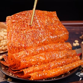 比比赞 老式大辣片 豆干辣条 68g【童年回忆】