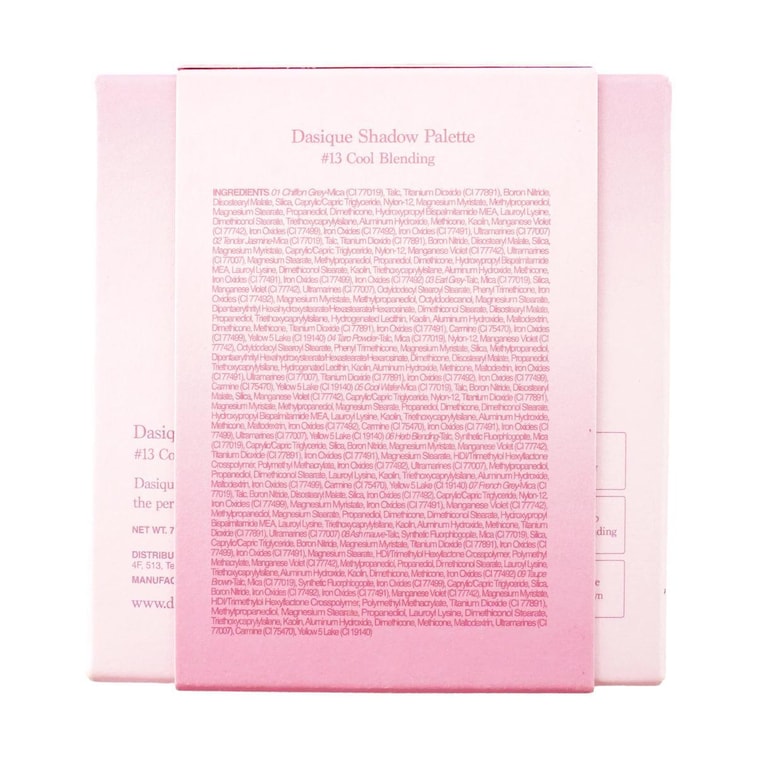 韩国DASIQUE代曦可 哑光9色眼影盘 高光修容腮红一体盘 #13 Cool Blending 香芋奶茶冷盘 7g【全哑光仙女盘】 3