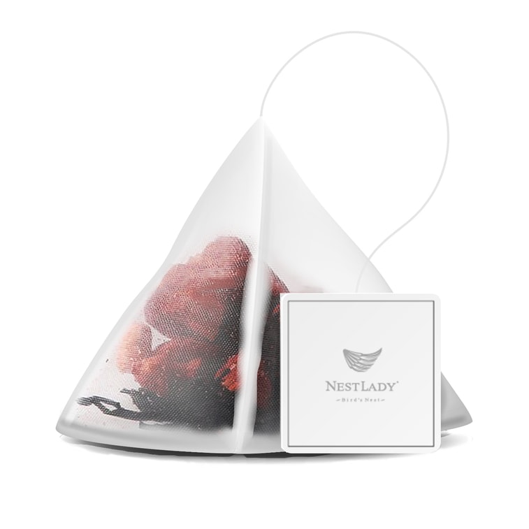 アメリカNestLady燕窝 ストロベリー紅茶ティーバッグ すっきりとした甘みとコク 冷熱両用 20個【冷やしても温めても美味しい】 3