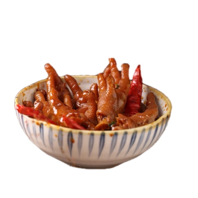 (July Sichuan braised chicken feet) Spicy braised chicken feet (produced in the United States)