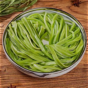 滇二娃 特级云南碧绿贡菜干 100克 响菜 苔干 无熏硫 泡发后约500克火锅凉拌炒菜均可