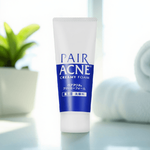PAIR Acne Creamy Face Wash Foam, 2.82 oz. + Treatment Cream, 3.67 oz【Value Pack】
