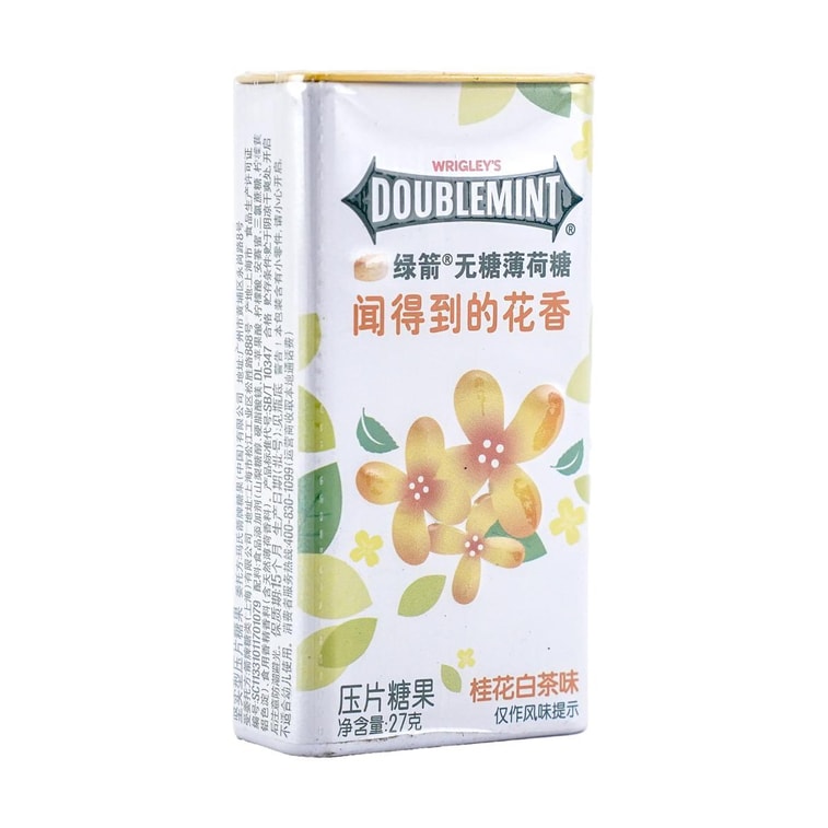 무설탕 플로럴 민트, 오스만투스 화이트 티 맛, 0.95온스 4