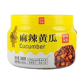 Spicy Pickled Cucumber 10.16oz【30% Reduced Salt】【Spicy & Refreshing】