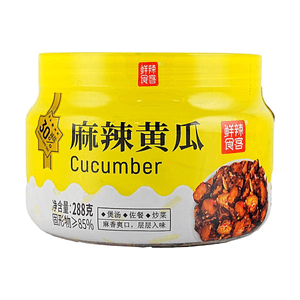 鮮辣食客 麻辣黃瓜 288g【30%減鹽】【麻香爽口】