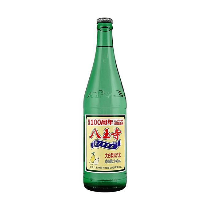 Pear Flavored Soda Drink 21.6 fl oz【0 Fat】
