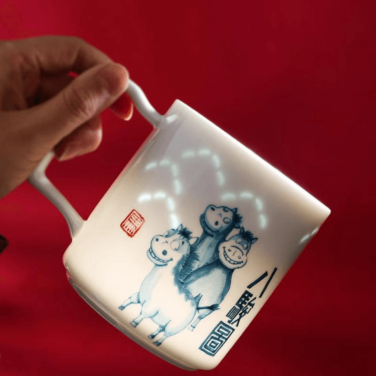 中国直送】故宮博物院淘宝店新入荷：精巧に作られた陶器マグカップ