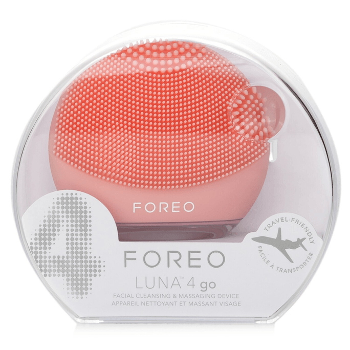 FOREO Luna 4 Go Facial Cleansing & Massaging Device - #Peach Perfect 1pcs