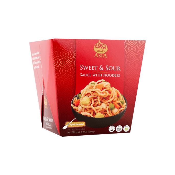 Sweet & Sour Noodles - Instant Noodles, 9.9oz