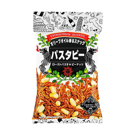 パスタピー - パスタ＆ピーナッツスナック、エクストラバージンオリーブオイル＆ソルティフレーバー、1.76オンス