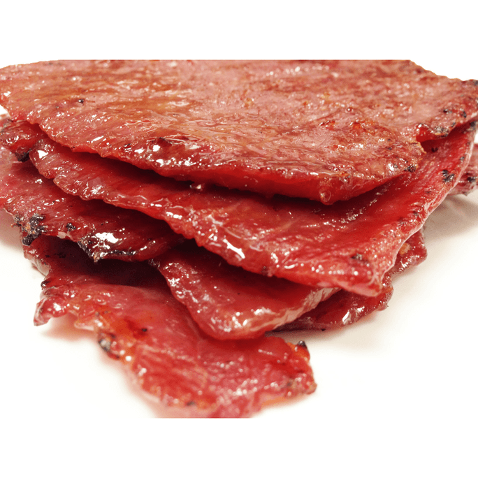 구운 쇠고기 육포 (오리지널 맛 4 온스) 정통 싱가포르 스타일 육포 113g