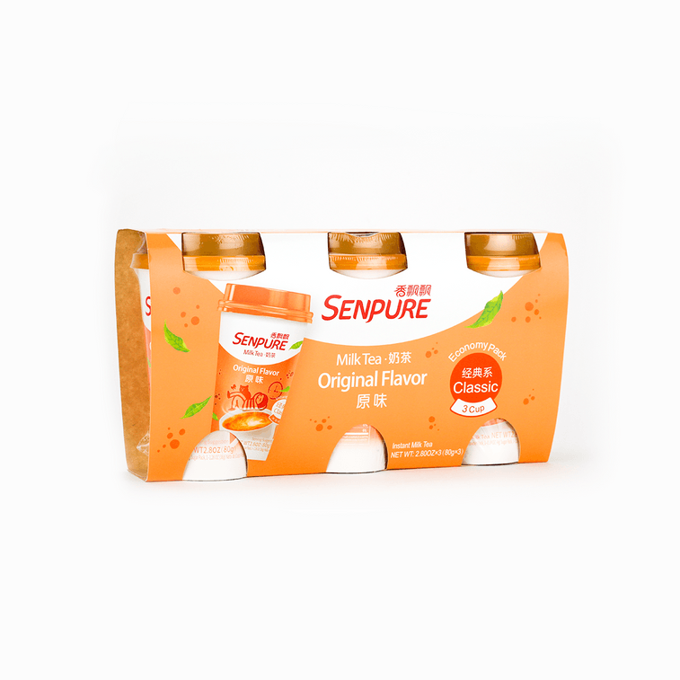 香飘飘 椰果系列 原味奶茶 80g*3连杯 包装随机发送 3