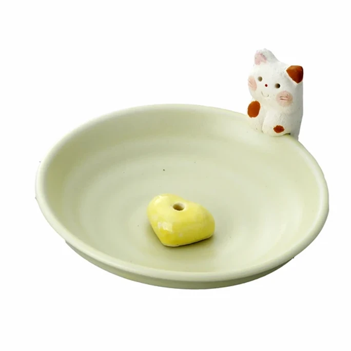 Ceramic Incense Holder Cat