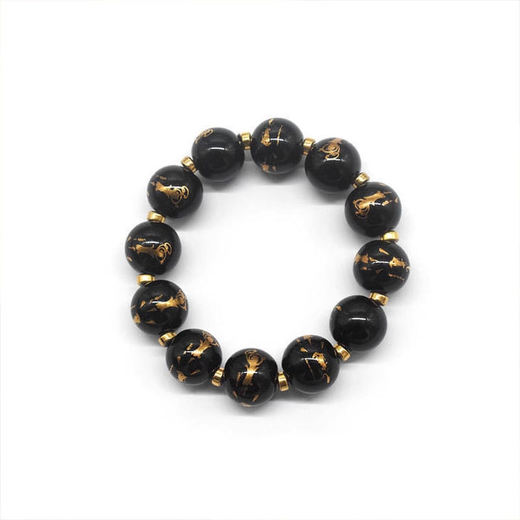 Tian Bao Meteorite Blessing Beads Bracelet-Wealth Safe - Yamibuy.com