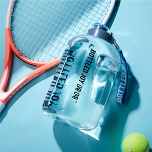 Room temperature direct drink transparent blue