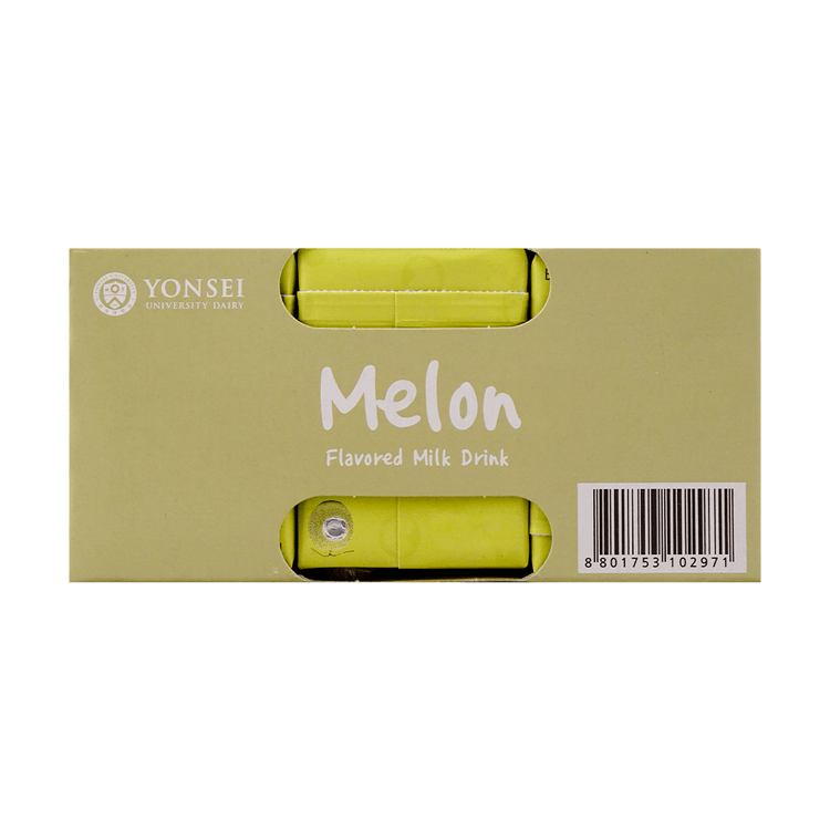 YONSEI メロン風味ミルクドリンク 6*190ml - Yami