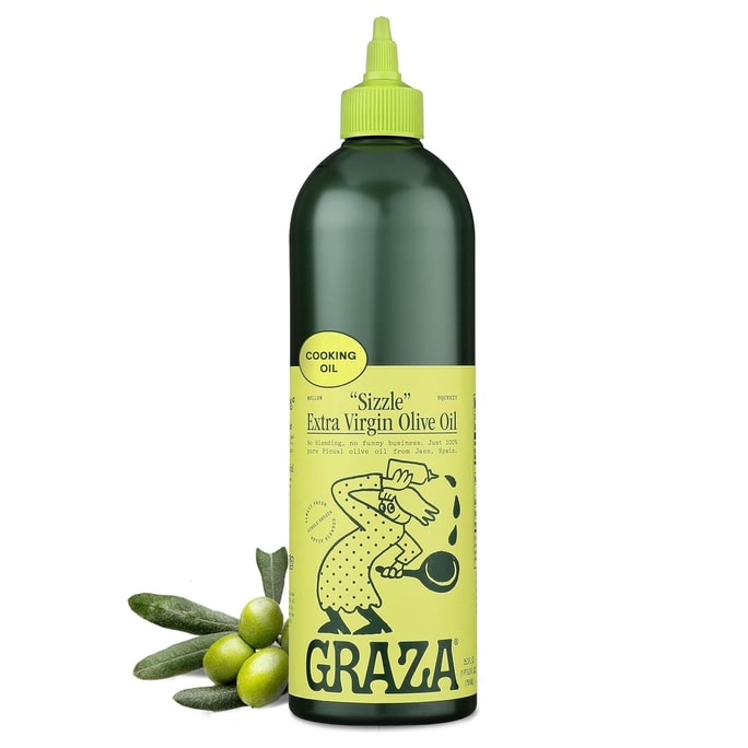 Sizzle Extra Virgin Olive Oil Cooking Oil 25.3 Fl Oz (750ml)