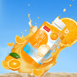 光合颜究所 晒足阳光橙 100%复合果汁橙汁 350ml【低卡0蔗糖0脂】