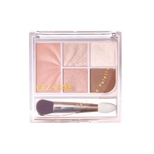 Five-Color Eyeshadow Palette, 01 Pure Coral