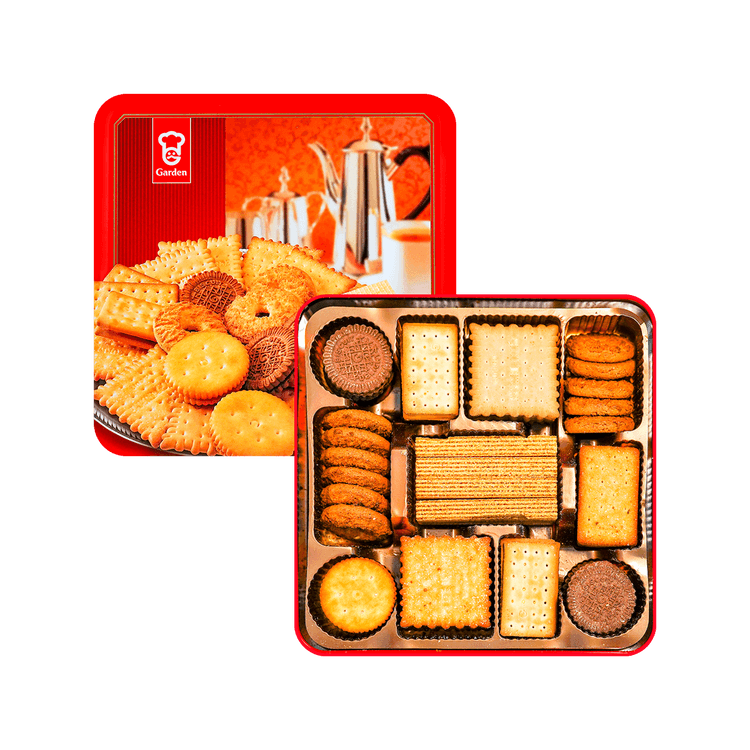 GARDEN High Class Assorted Biscuit 510g - Yami.com