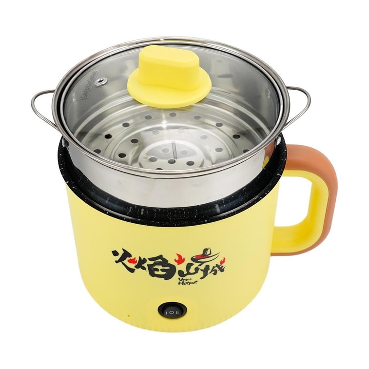 [Combo] Tangle Creamy Mushroom Pasta Multi , 3.7 oz *4 Bags + Multifunction Steam & Cooking Pot 18cm Colors May Vary 17