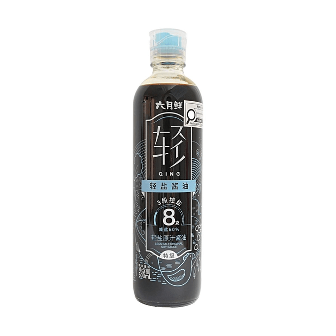 저염 간장 17.6oz【염분 60% 감소】【무첨가】