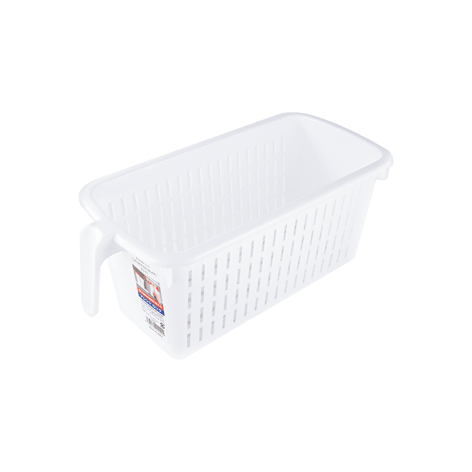 White Storage Basket 155×320×135Hmm