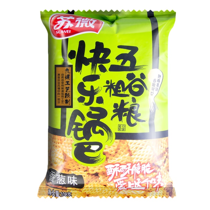 Rice Cracker Scallion Flavor 108g