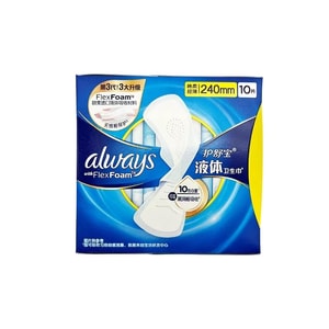 Liquid sanitary napkins daily sanitary napkins ultra-thin and breathable 240mm*10 pieces per pack