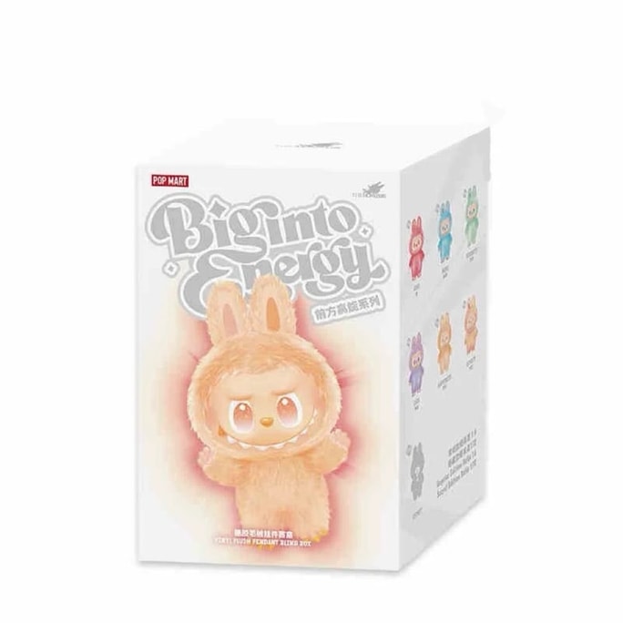 【日本直邮】 POP MART 泡泡玛特 拉布布 Labubu 3.0 毛绒盲盒玩具 前方高能系列 1个装