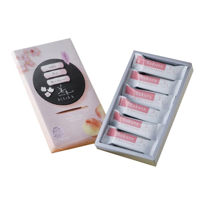 ISHIYA Confectionery Cherry Blossom Limited Edition Mifuyu Cherry Peach Mille-feuille 6 pieces