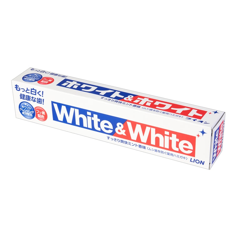 WHITE&WHITE Fresh Mint Toothpaste, 5.29 oz 6