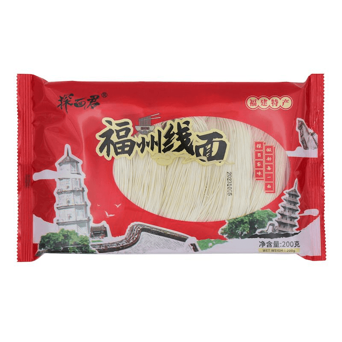【中国直邮】探面君 福州线面福建手工面线糊超细含盐200g*1袋