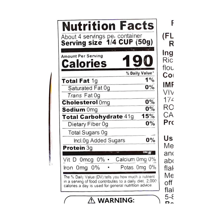 Rice Flakes, 7.05 oz 8
