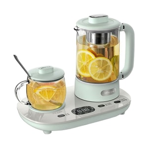 Health Kettle Electric Kettle 2 in1 Brewing And Warm Drinking Adjustable Insulation 600ml+300m