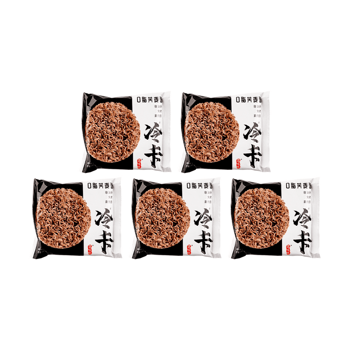 【Value Pack】Zero Fat Buckwheat Instant Noodles 2.11 oz * 5