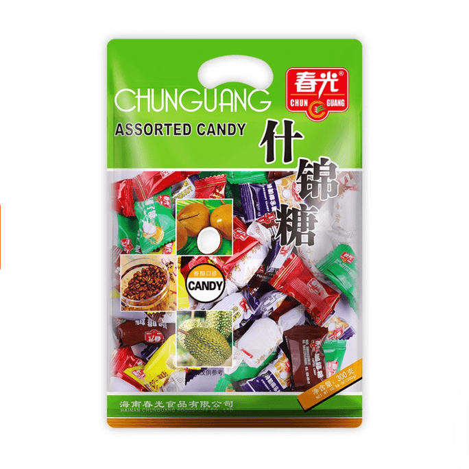 Mixed Fruit Candies Coconut Flavor 300g