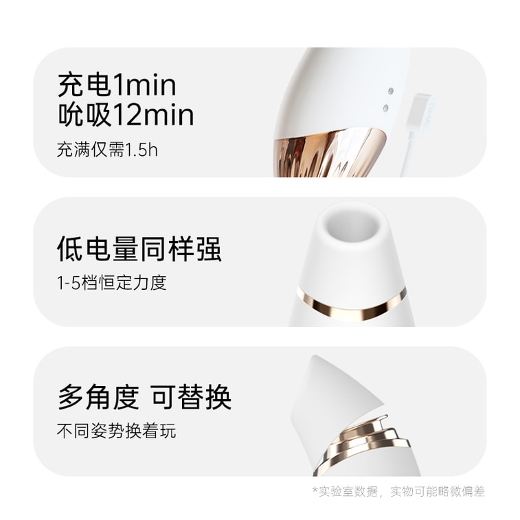 【五星已购真实好评 亚米仓速达】【赠送超爽润滑液】Cachito诱桃3.0 失控三代AI智能版吮吸炮机女用双头按摩棒 成人情趣用品玩具送超爽润滑液 5