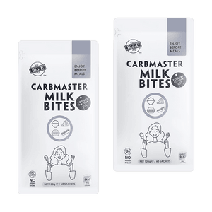 【밸류 팩】백강낭콩이 함유된 카브마스터 밀크 바이츠, 탄수화물 조절 및 지방 대사에 도움, 요거트 맛, 60ct