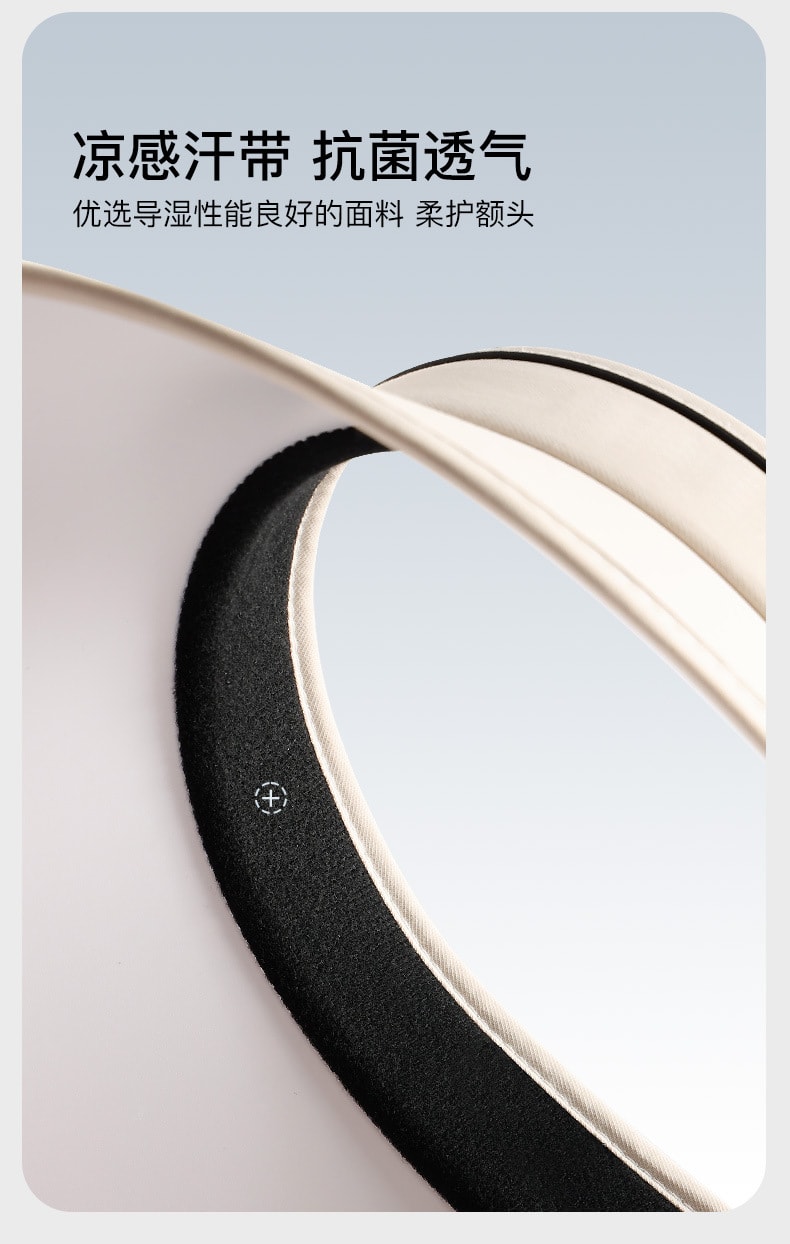  GoloveJoy 女士空頂帽 奶茶杏一頂 夏季戶外防曬 加大帽簷 可調式帽圍