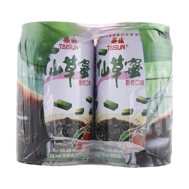Grass Jelly Drink Lychee Flavor, 10.48 fl oz*6【Value Packs】 7