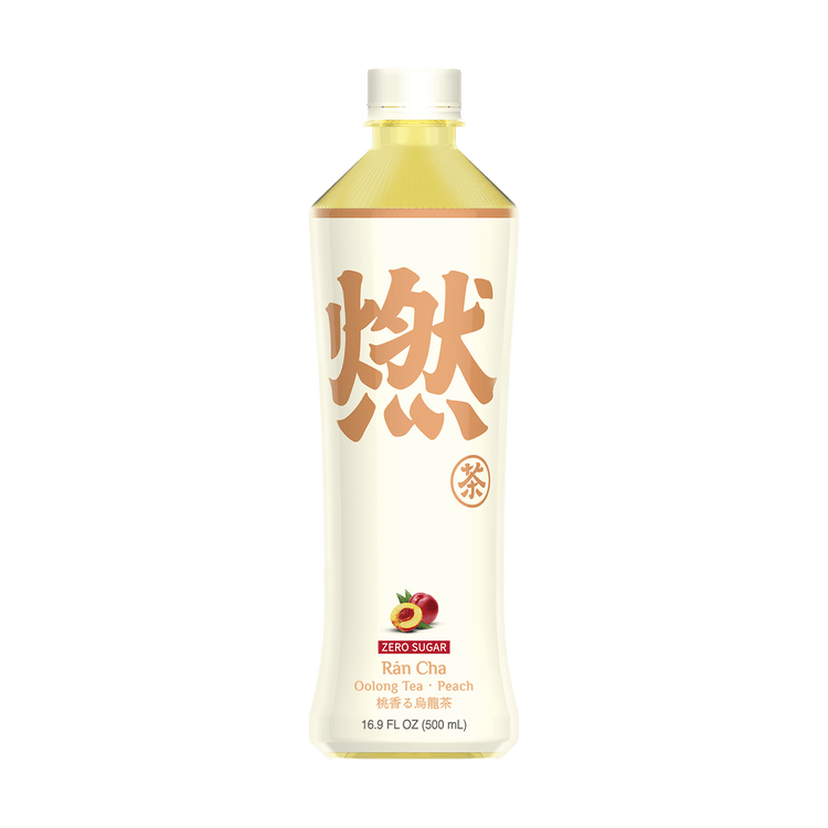 元气森林燃茶桃香无糖乌龙茶饮料500ml 亚米