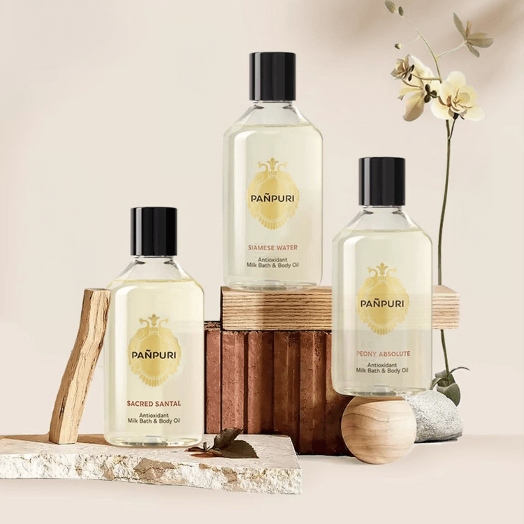 PANPURI Milk Bath & Body Oil ボディオイル