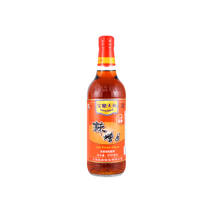 宝鼎天鱼 辣糟卤 500ml【中华老字号】